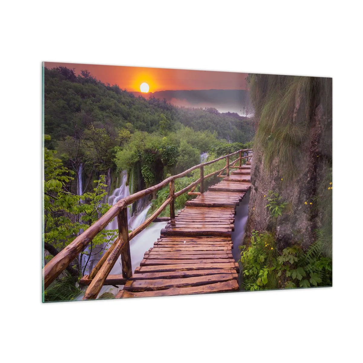 Obraz na skle - Neuvěřitelná krása - 100x70 cm