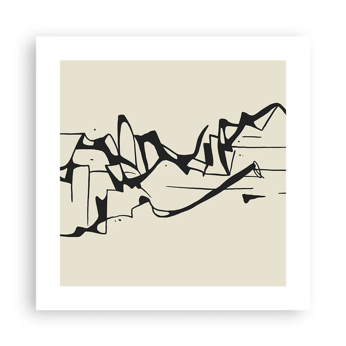 Plakát - Možná krajina - 40x40 cm