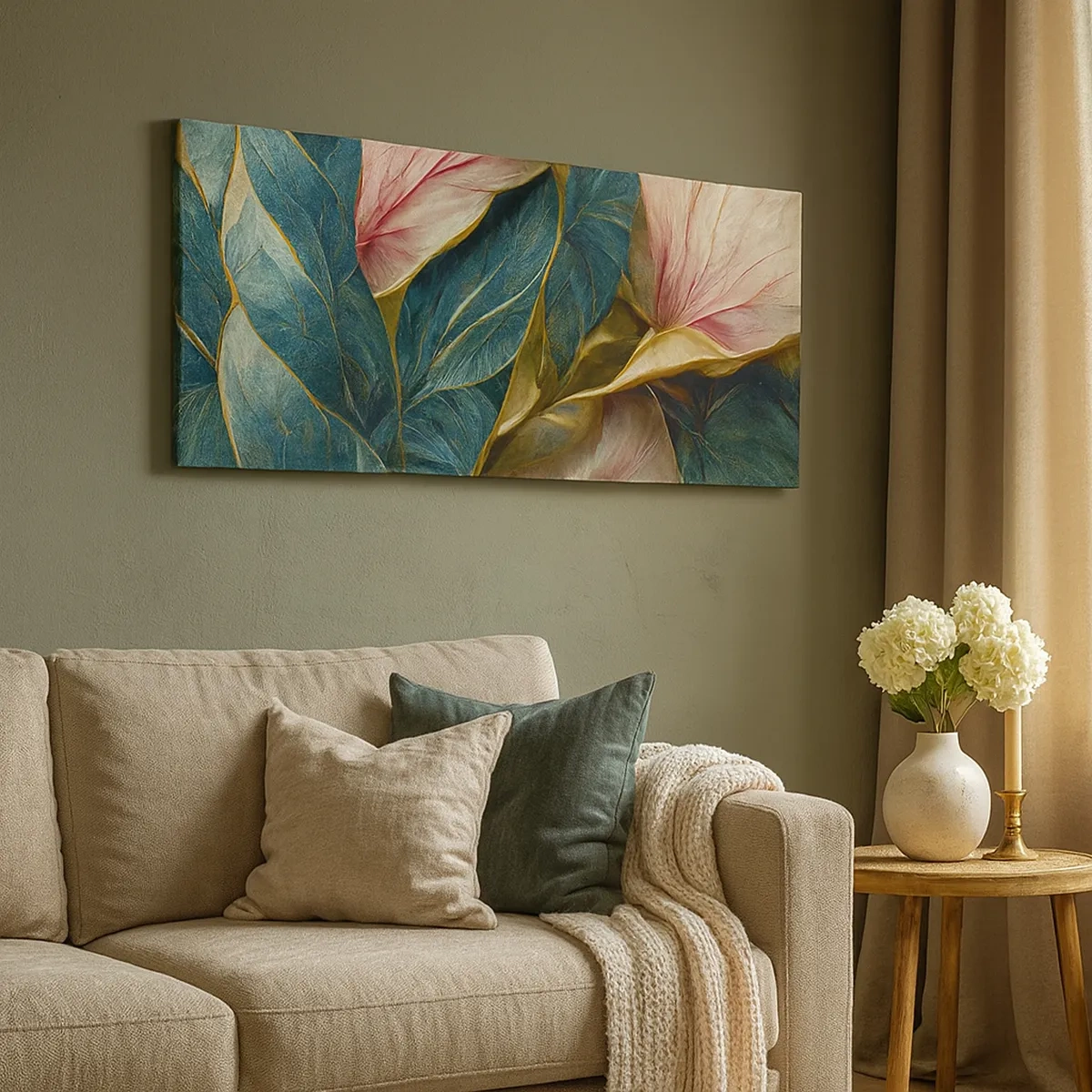 Obraz na plátně - Přirozená elegance a styl - 30x30 cm