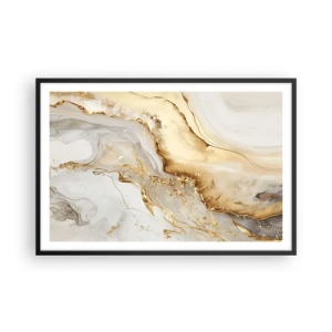 Plakát v černém rámu - Abstrakce: krása a dobro - 91x61 cm