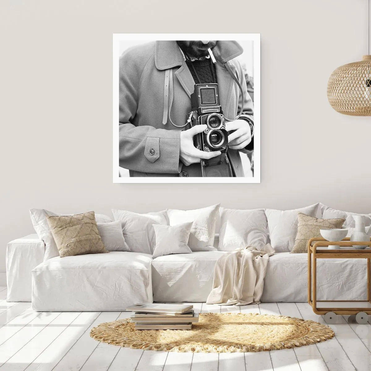 Plakát - V retro stylu - 50x50 cm