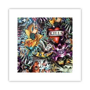 Plakát - Sen tatéra - 30x30 cm