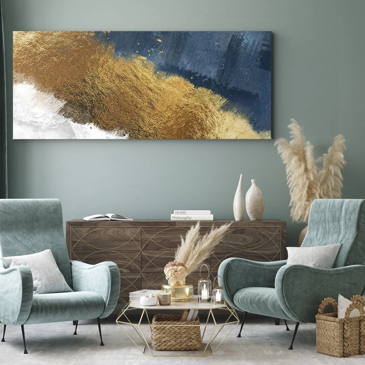 Obraz na plátně - Barvy léta - 100x40 cm