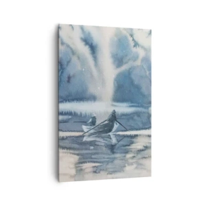 Obraz na plátně - Rybáři ve svém ráji - 80x120 cm