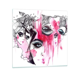 Obraz na skle - , - 30x30 cm