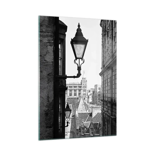Obraz na skle - Edinburský příběh - 50x70 cm