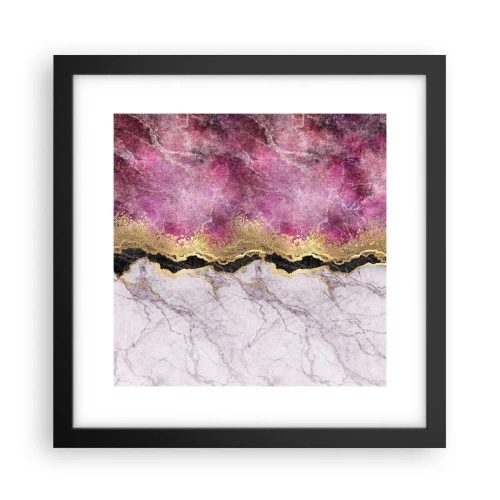 Plakát v černém rámu - Na hranici - 30x30 cm