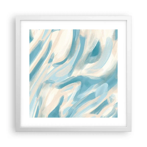 Plakát v bílém rámu - Jarní závany - 40x40 cm