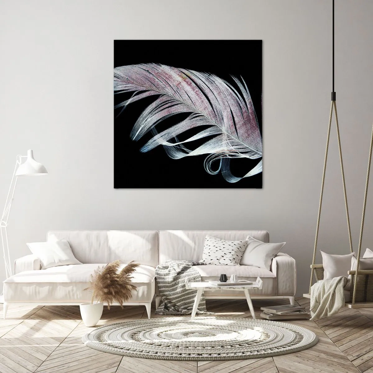 Obraz na plátně - Přemýšlejte o dotyku - 40x40 cm