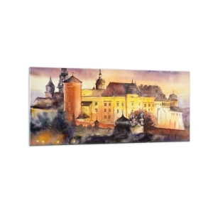 Obraz na skle - Historie a pohádka - 120x50 cm