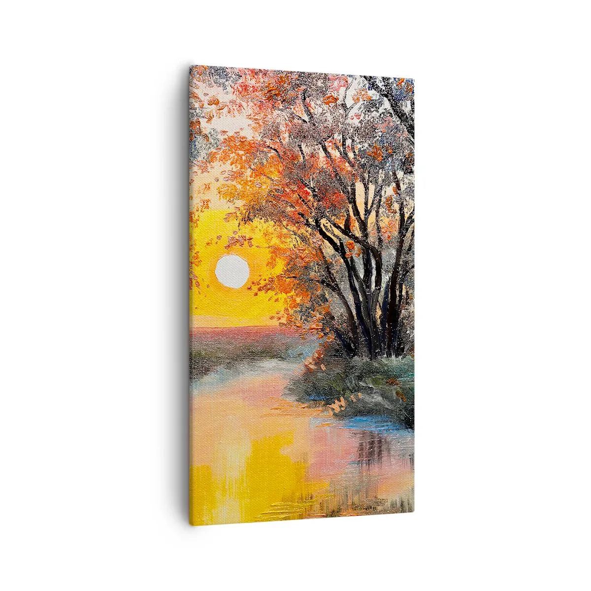 Obraz na plátně - Podzimní nádech - 55x100 cm