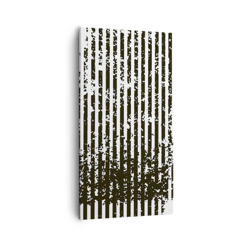 Obraz na plátně - Rytmus a šum - 55x100 cm