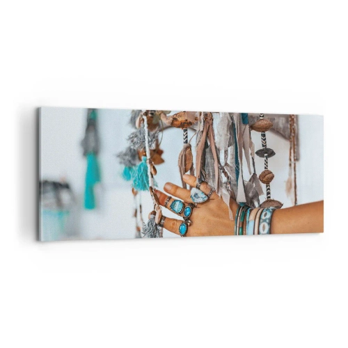 Obraz na plátně - Místní poklady - 100x40 cm