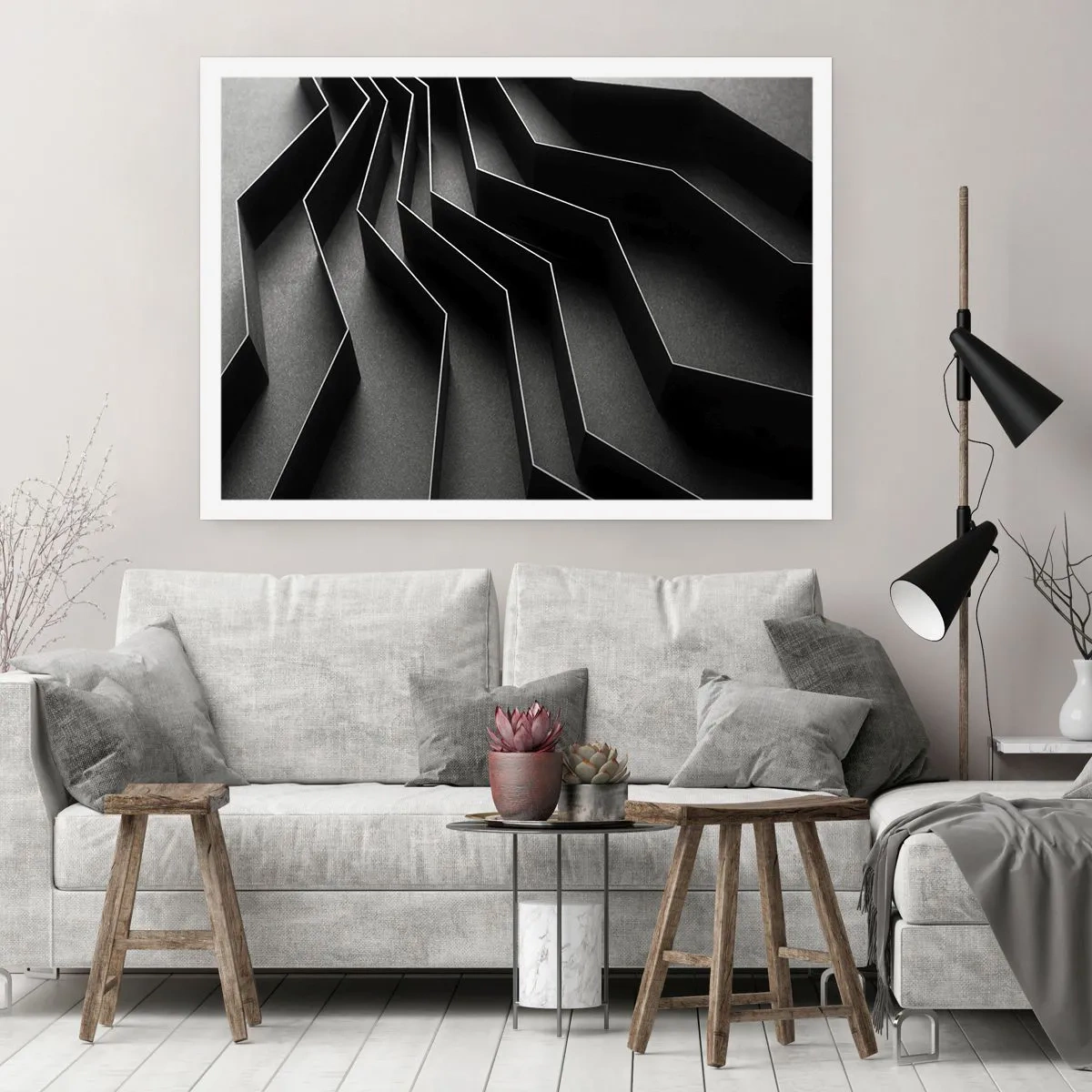 Plakát - Prostorový pořádek - 91x61 cm