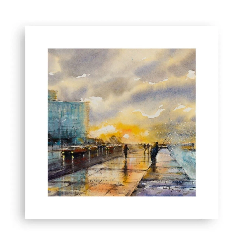 Plakát - Život na pobřeží - 30x30 cm