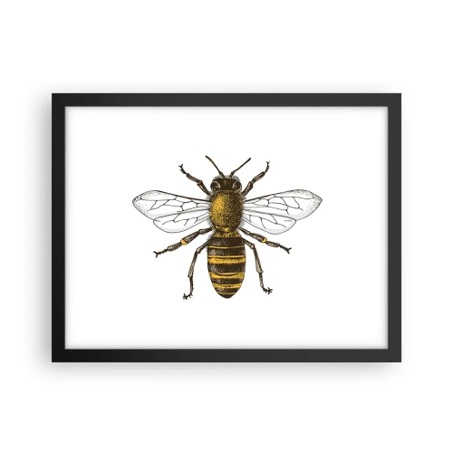 Plakát v černém rámu - Krásná a dobrá - 40x30 cm