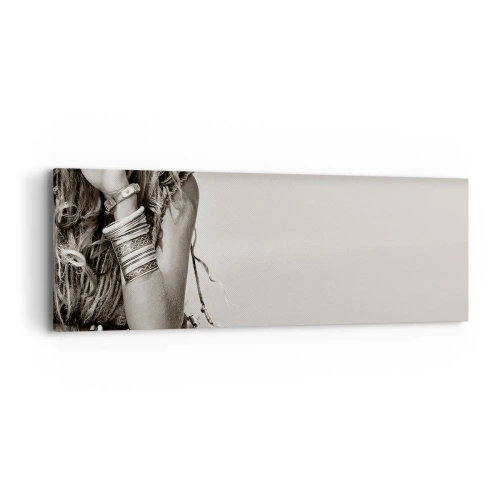 Obraz na plátně - Jako dívka - 90x30 cm