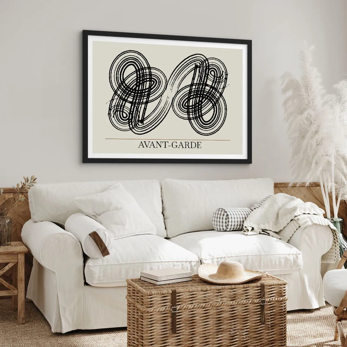 Plakát v černém rámu - Vyšlo to spontánně - 91x61 cm