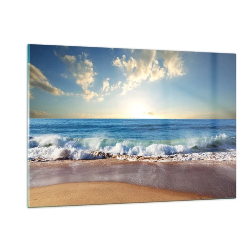 Obraz na skle - Pohyb a nehybnost zároveň - 120x80 cm