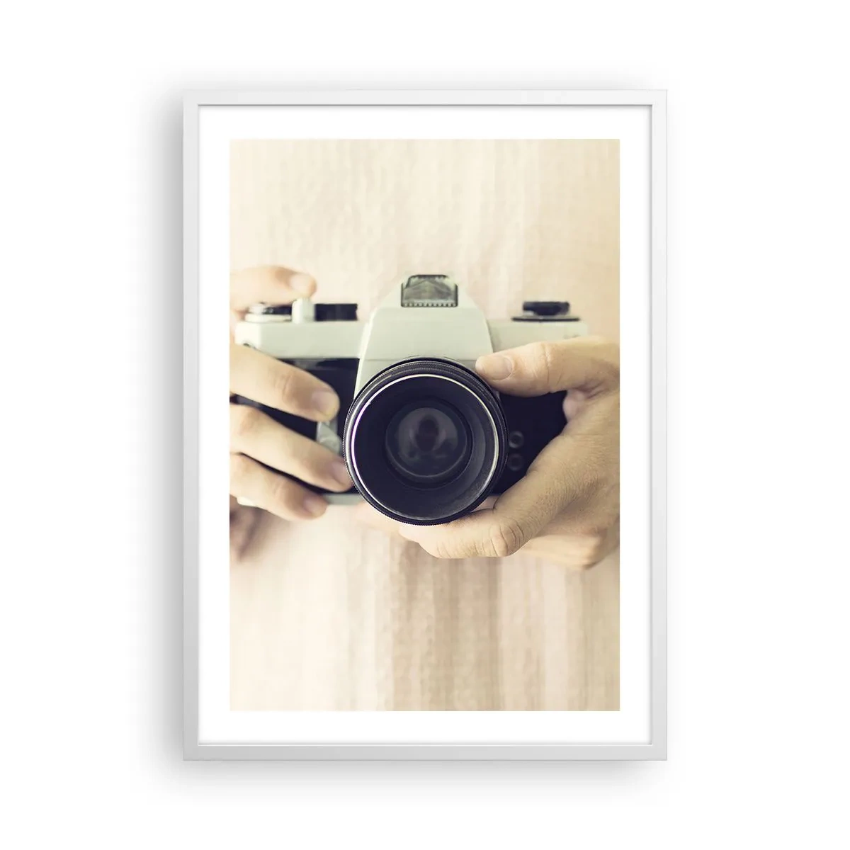 Plakát v bílém rámu - Pro více informací… - 50x70 cm