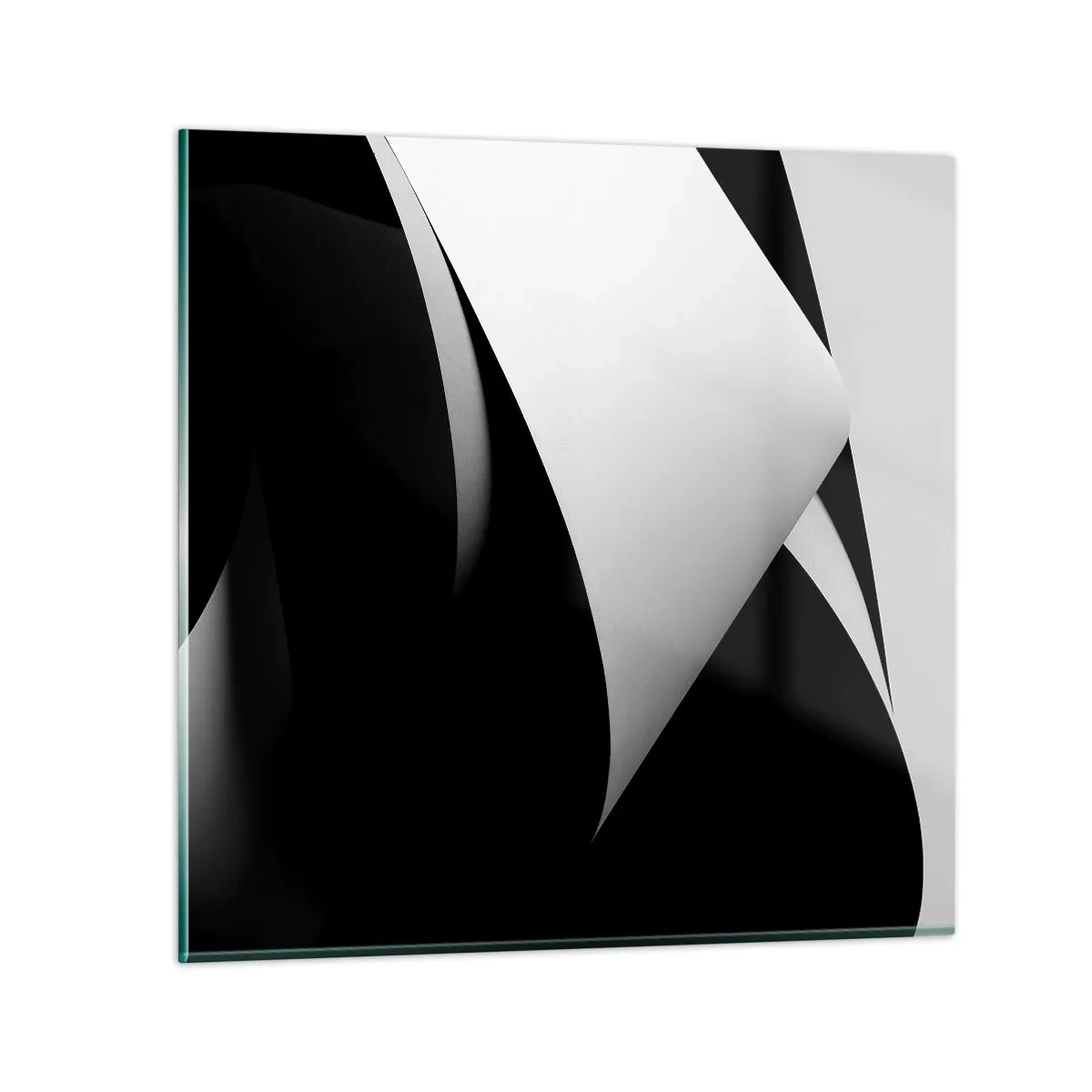 Obraz na skle - Světlo z hlubin stínu - 60x60 cm