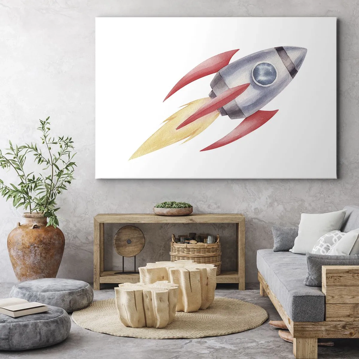 Obraz na plátně - Výš, rychleji, dál - 100x70 cm