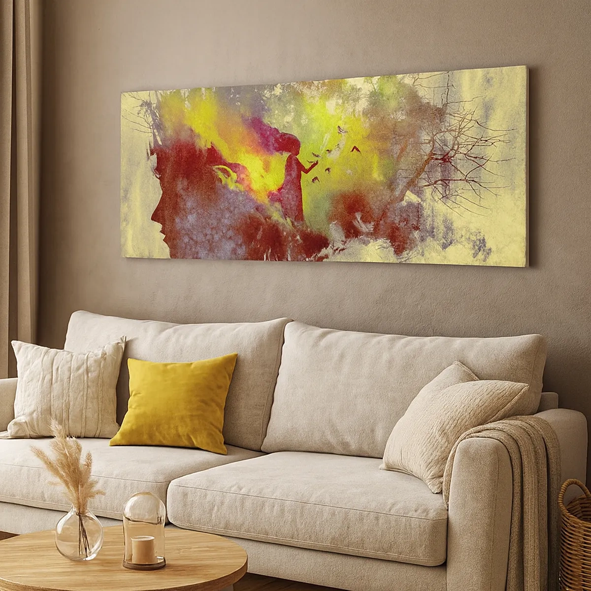 Obraz na plátně - Matka příroda - 30x30 cm