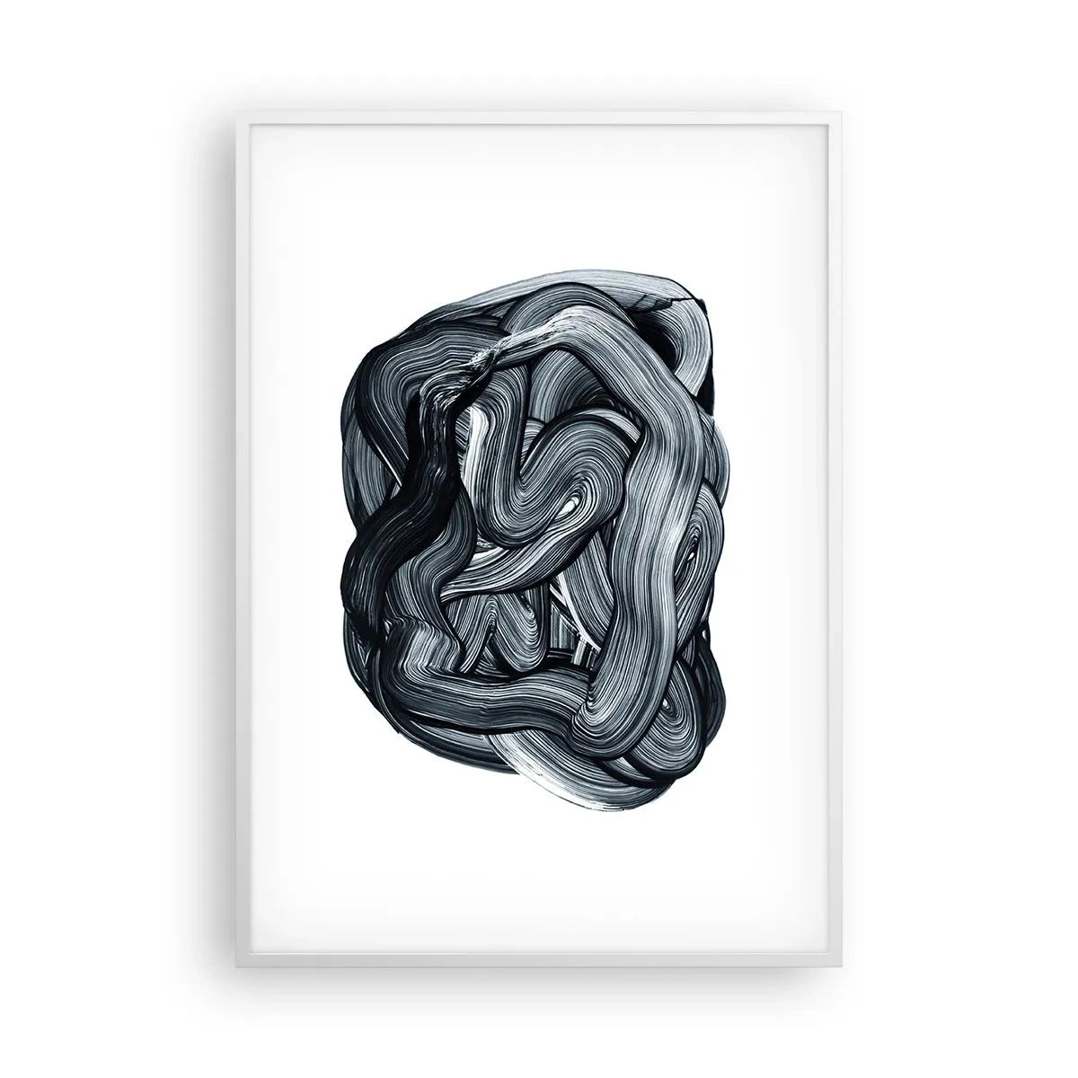 Plakát v bílém rámu - Není to tak jednoduché - 70x100 cm