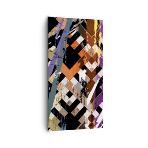 Obraz na plátně - Umocněné na druhou - 65x120 cm