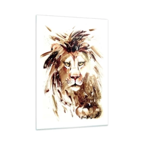 Obraz na skle - Síla a důstojnost - 50x70 cm