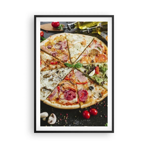 Plakát v černém rámu - Vějíř chutí - 61x91 cm