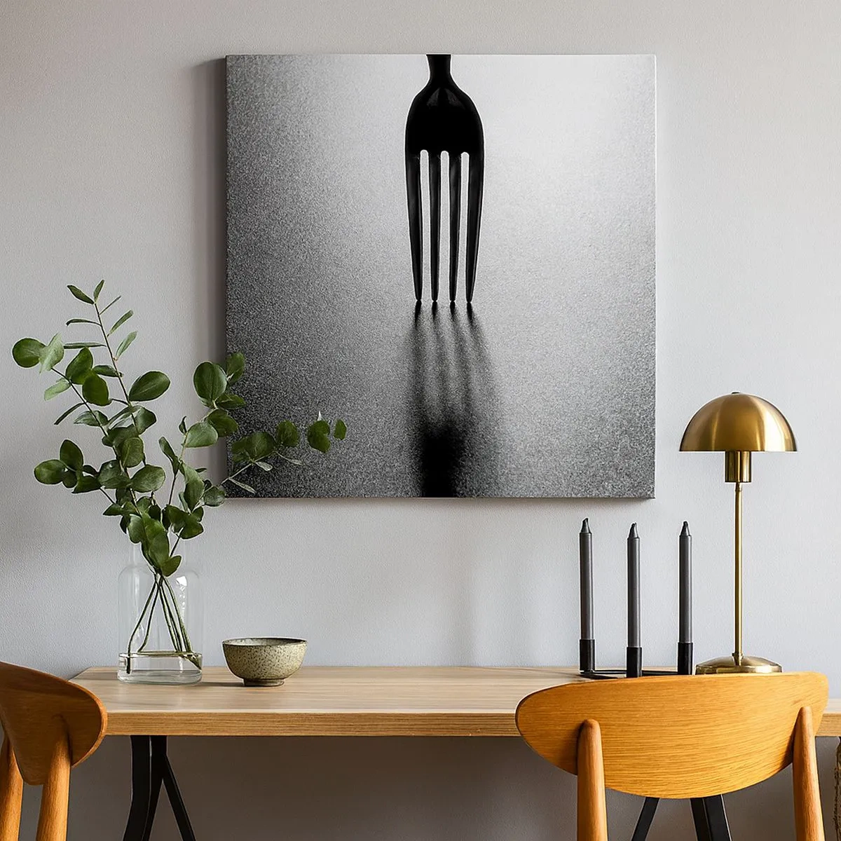 Obraz na plátně - Světlo a stín - 30x30 cm