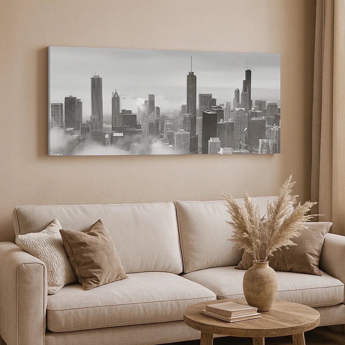 Obraz na plátně - Americká krajina - 30x30 cm