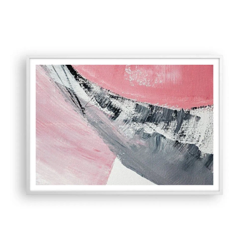 Plakát v bílém rámu - Sladěná kompozice - 100x70 cm