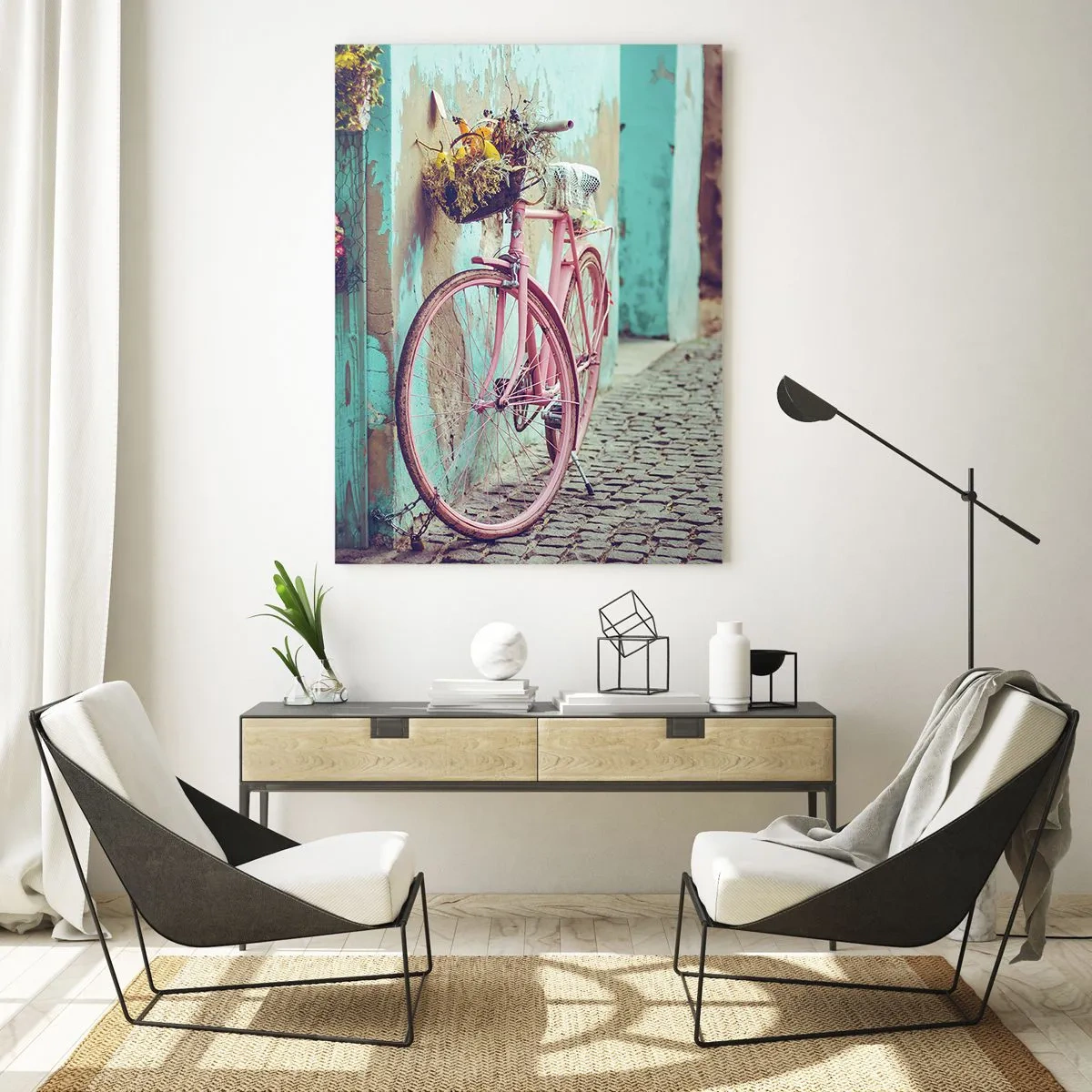 Obraz na skle - Hned se vrátím - 50x70 cm