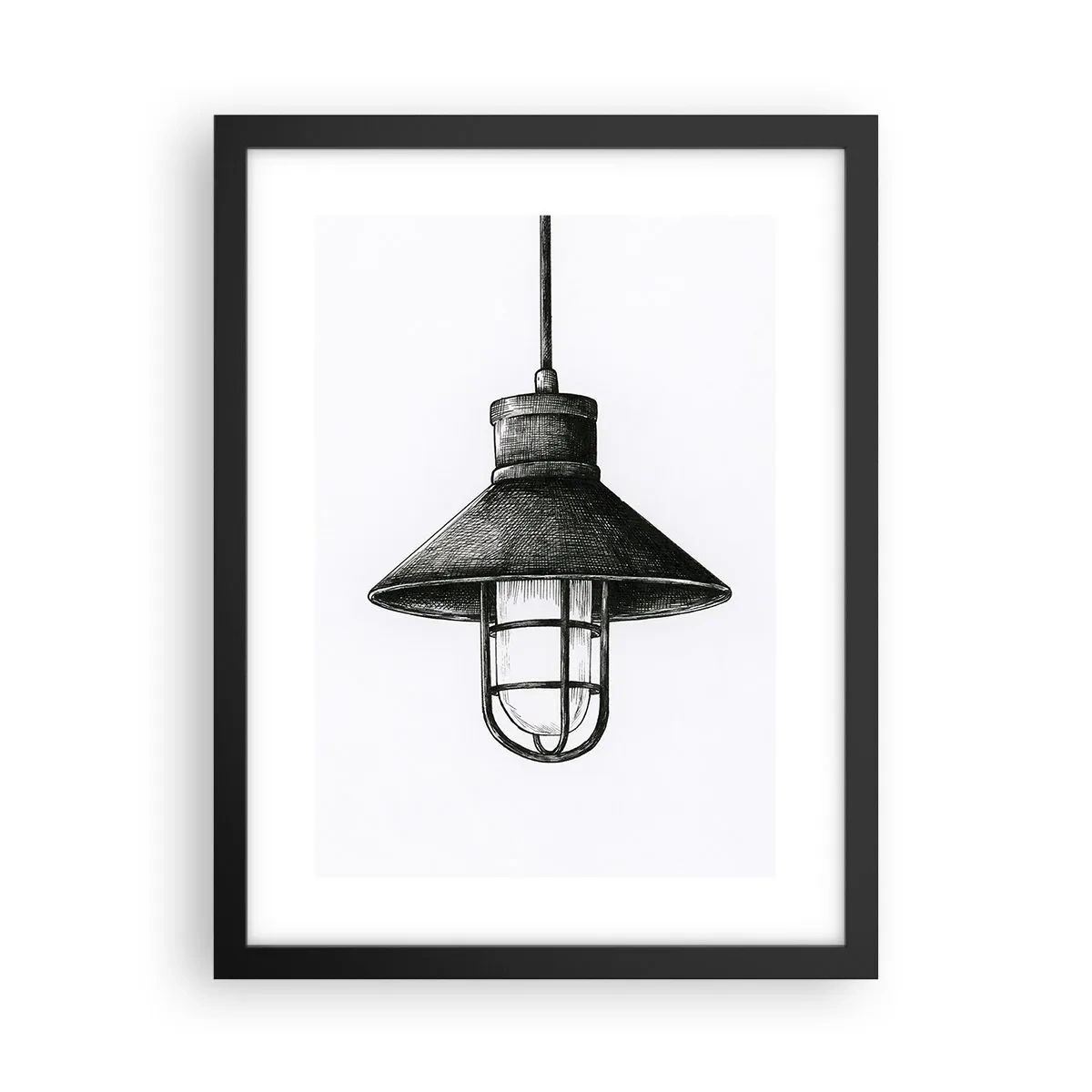 Plakát v černém rámu - Jako před lety… - 30x40 cm