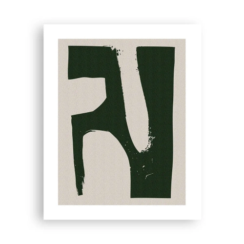 Plakát - Zálivy v bílem - 40x50 cm