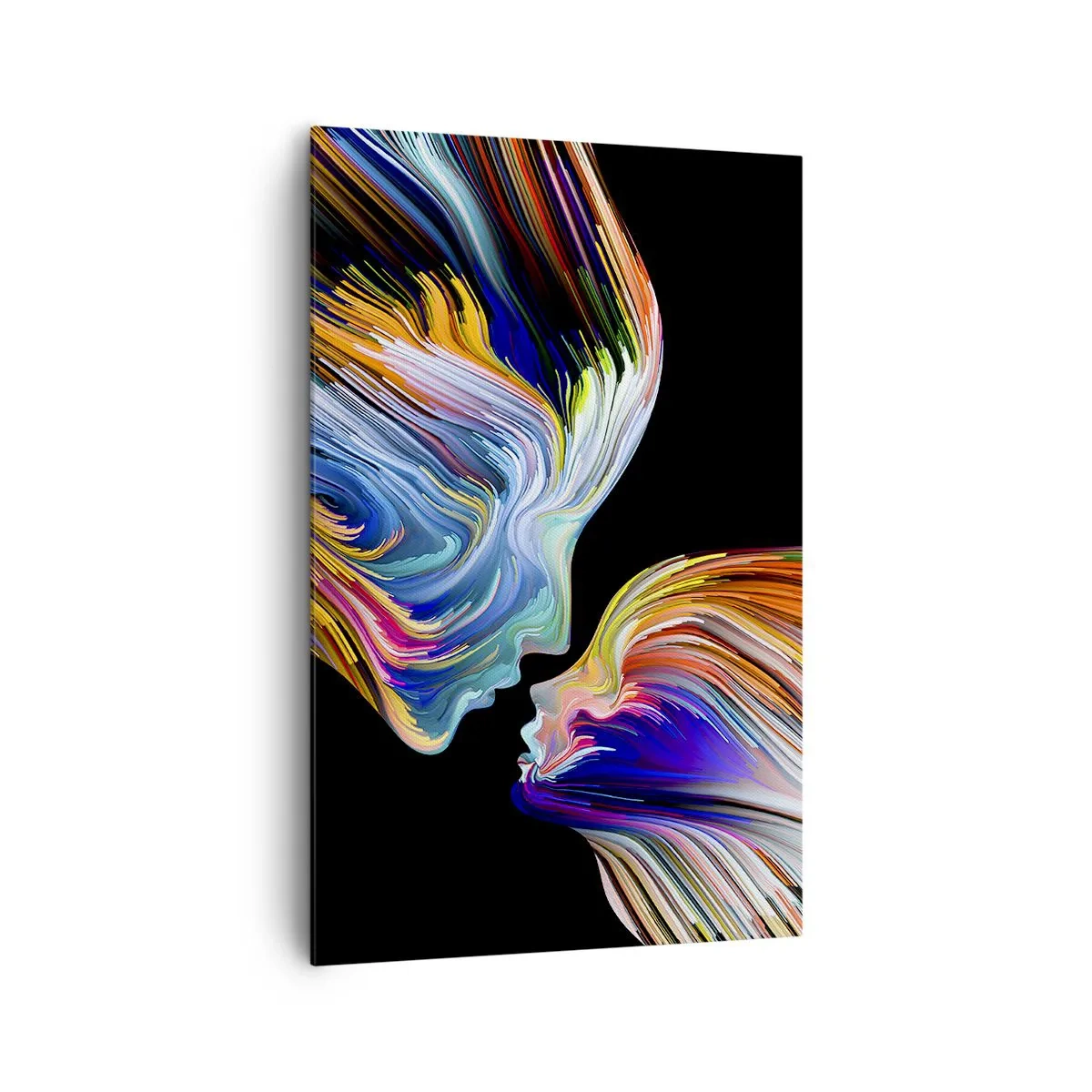 Obraz na plátně - Fúze energie a světla - 80x120 cm