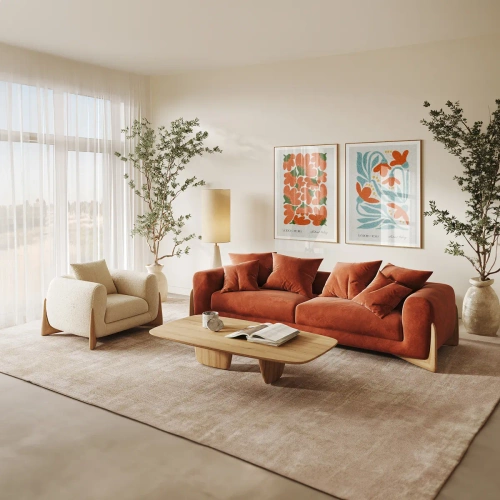 Modern flora no. 2 - Inspirace do obýváku