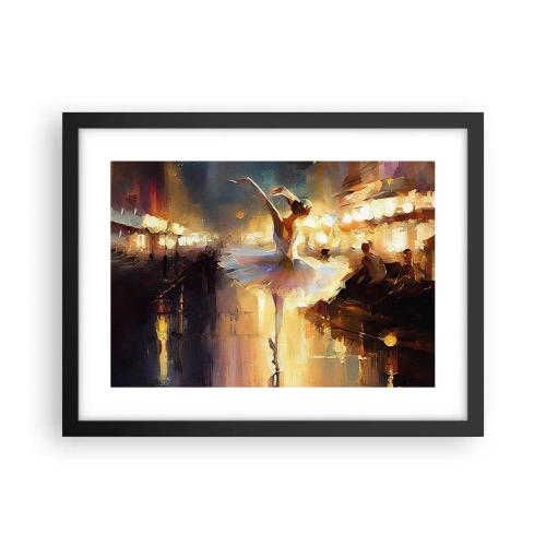 Plakát v černém rámu - Zázrak na ulici - 40x30 cm