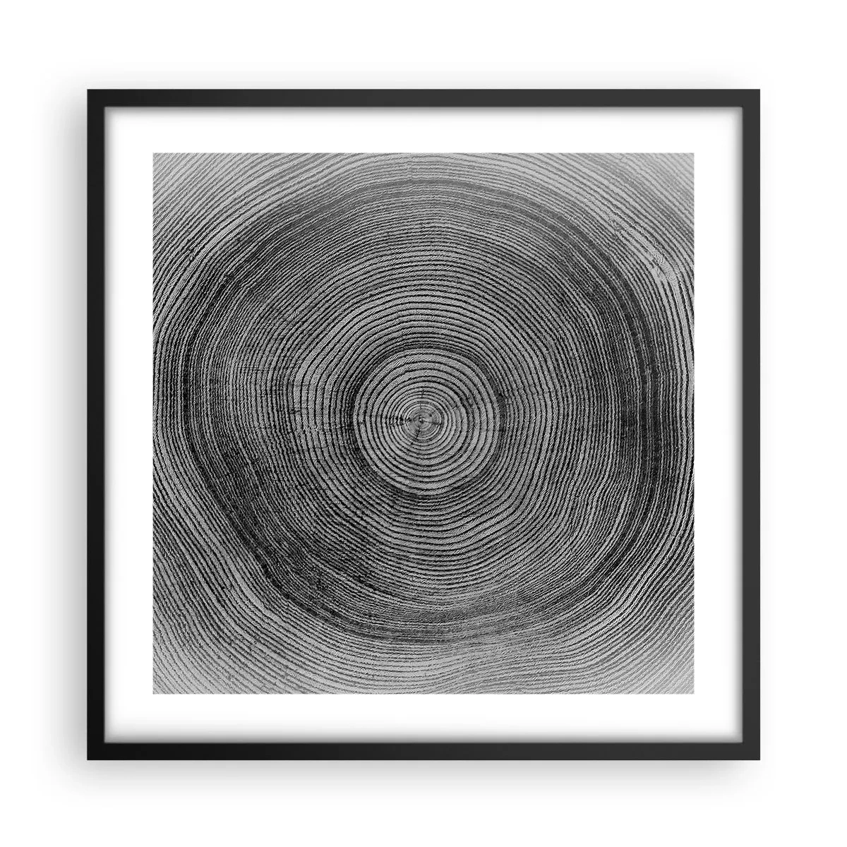 Plakát v černém rámu - Znamení doby - 50x50 cm