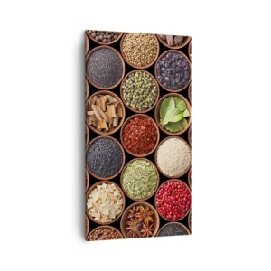 Obraz na plátně - Všechny chutě světa - 45x80 cm