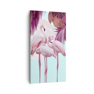 Obraz na plátně - Tři ptačí grácie - 55x100 cm