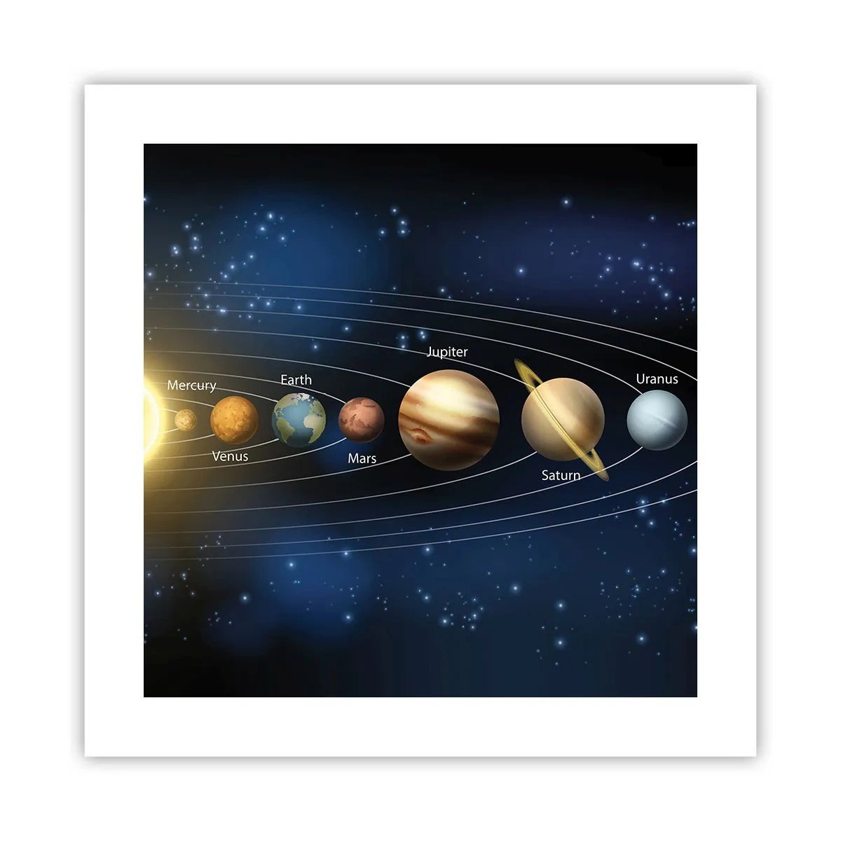 Plakát - Jedna z deseti - 40x40 cm