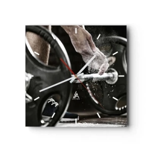 Nástěnné hodiny - Výzva přijatá! - 40x40 cm