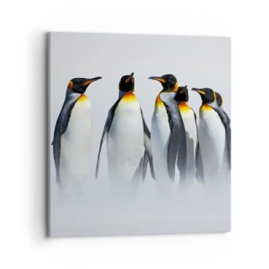 Obraz na plátně - Setkání ve večerních róbách - 70x70 cm