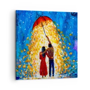 Obraz na plátně - Magie deštivého večera? - 50x50 cm