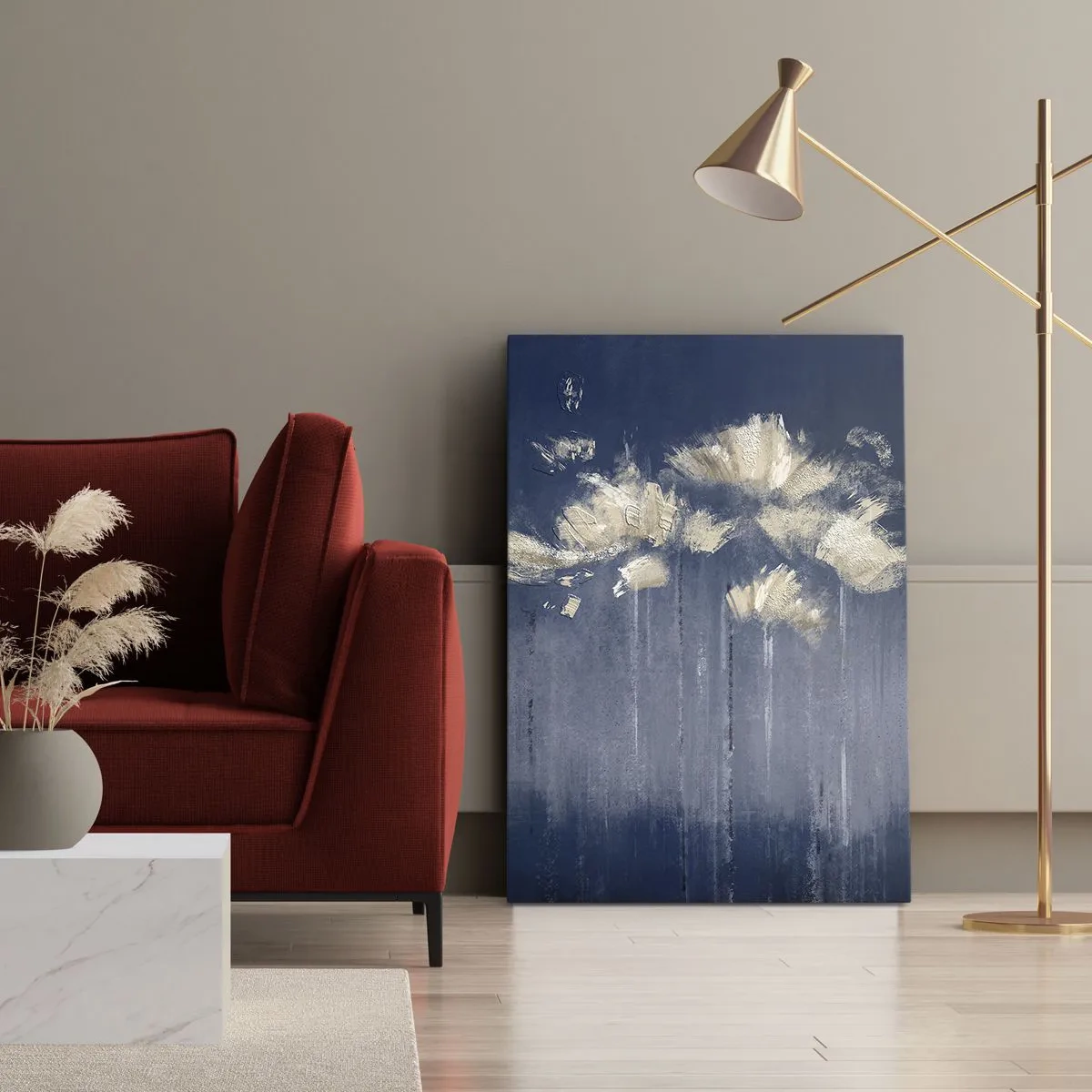 Obraz na plátně - Jako okvětní lístky ve větru - 50x70 cm
