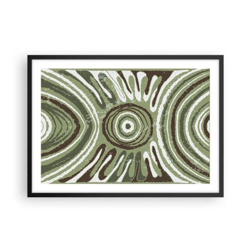 Plakát v černém rámu - Exploze emocí - 70x50 cm
