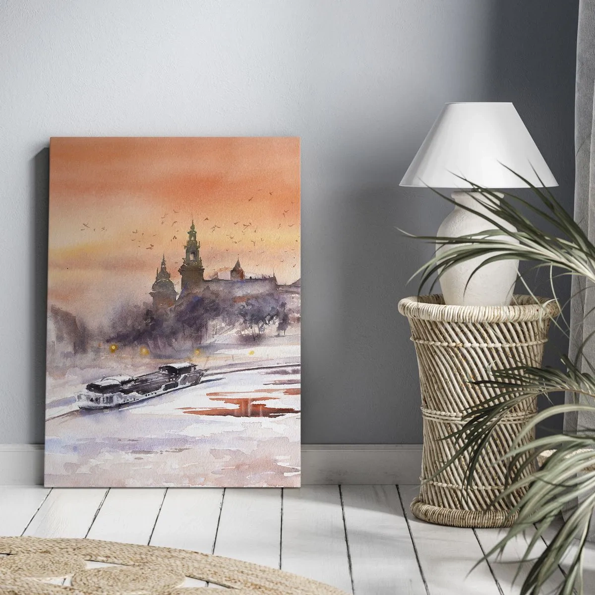 Obraz na plátně - Královský západ slunce - 50x70 cm